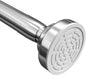 Umimile Shower Curtain Rod, 1 Inch Adjustable Spring Tension Curtain Rod | 304 Stainless Steel Shower Rod for Bathroom, Windows, Never Rust Non-Slip (Stainless Steel, 50-86”)