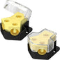 RVBOATPAT 12V Power Distribution Block Car Audio Amp Splitter 2 Way 0/2/4 Gauge by RVBOATPAT
