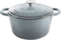 Crock Pot Artisan 5-Quart Round Enameled Cast Iron Dutch Oven – Slate Gray by Crock-PotBrand