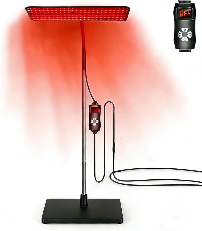 Body and Facial red Light Therapy, 660nm 850nm Infrared red Light Treatment by Shrandi