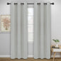 Easy-Going Blackout Curtains for Bedroom, Solid Thermal Insulated Grommet and by Easy-Going
