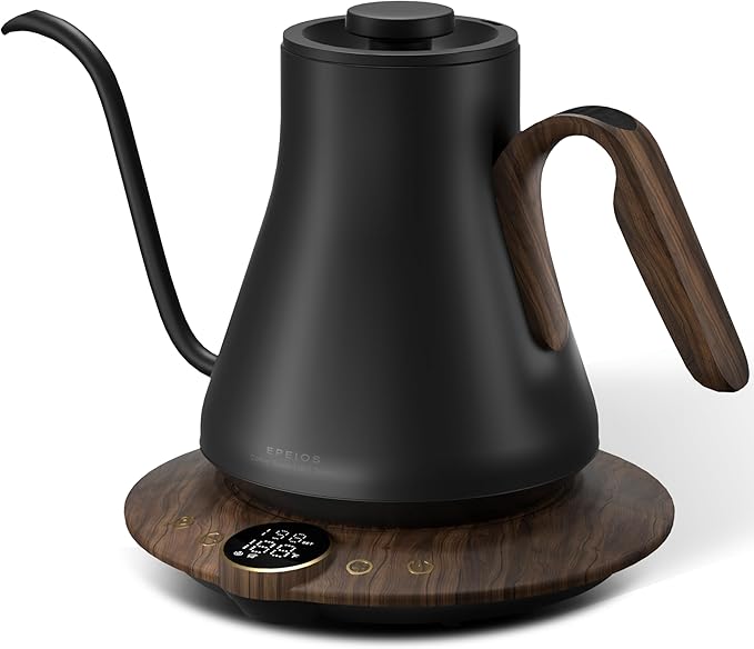 Cocinare FLOW B9 Gooseneck Electric Kettle, Precise Temperature Control by Cocinare
