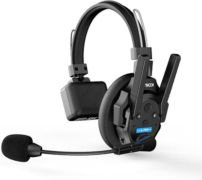 SYNCO XTALK XPRO Wireless Intercom Headset, 2.4GHz Full Duplex Wireless by SYNCO