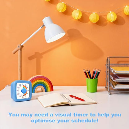 MEPHILIMIA Visual Timer for Kids & Adults, 60 Minute Rainbow Countdown Timer - Image 5