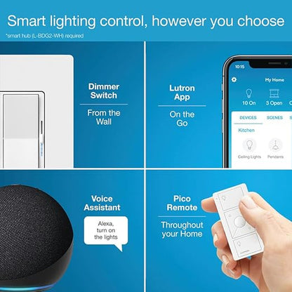 Lutron Diva Smart Dimmer Light Switch - Image 6