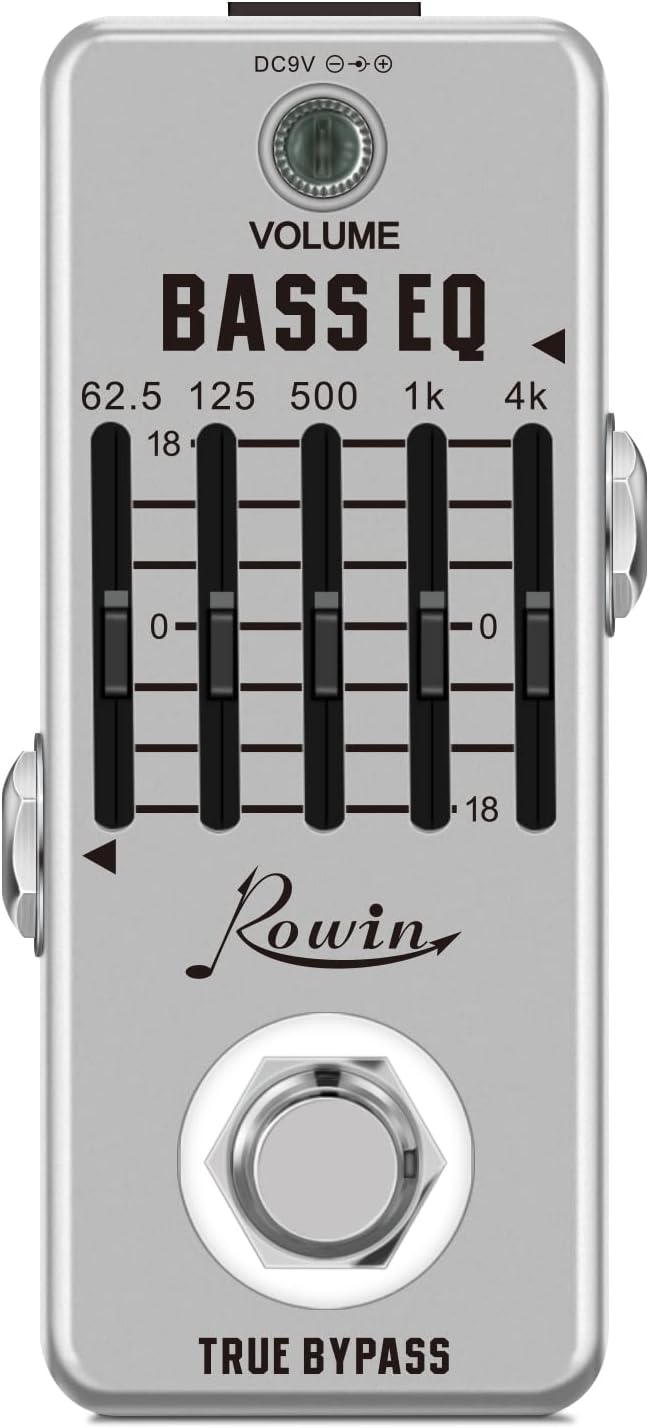 Rowin Bass Equalize Pedal 5 Band by Rowin