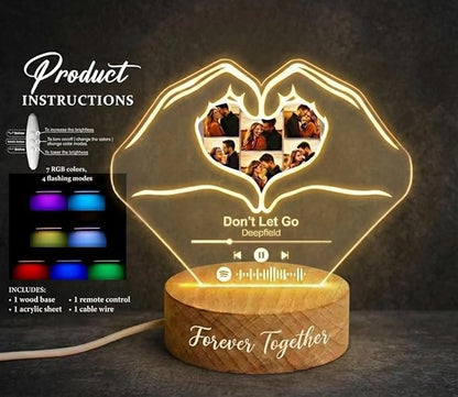 Personalized Spotify Plaque Night Light - Image 7