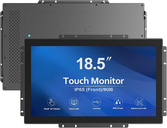 GreenTouch 1000 Nits High Brightness Industrial 18.5 Inch Open Frame Capacitive by GreenTouch