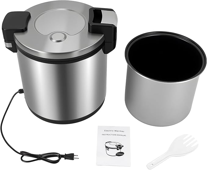 6.08 Gal Commercial Rice Warmer, Electric Non-Stick Pot Soup Warmers - Image 9