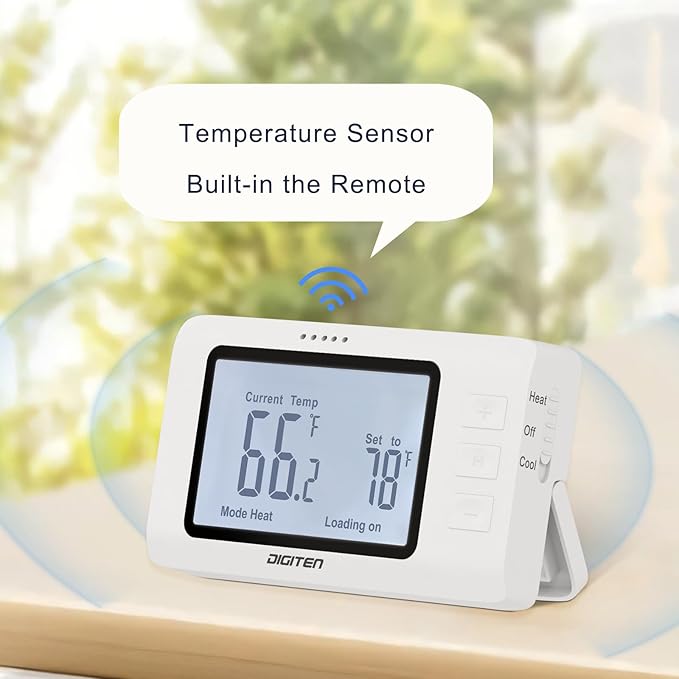 Remote Control Thermostat, pre-Wire Temp Controller - Image 3