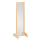 ECR4Kids Double-Sided Wooden Bi-Directional Mirror, Montessori, Natural | Durable birch, GREENGUARD Gold Certified, shatter-resistant mirror, anti-tip feet, vertical & horizontal use, classroom/home