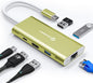 UtechSmart USB C Hub, USB C Ethernet Multiport Adapter, 6 in 1 USB C to HDMI by UtechSmart