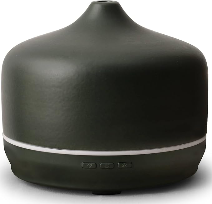 Porseme 500ml Ceramic Essential Oil Diffuser Aromatherapy Ultrasonic Cool Mist by Porseme