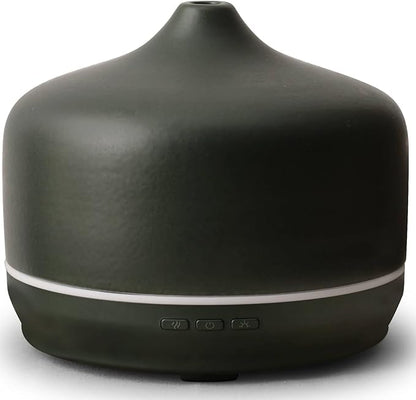 Porseme 500ml Ceramic Essential Oil Diffuser Aromatherapy Ultrasonic Cool Mist by Porseme