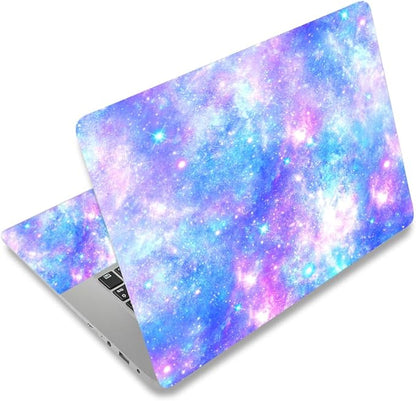 Laptop Skin Sticker Decal, Decorative Waterproof, Romantic Starry Night Sky by ToLuLu