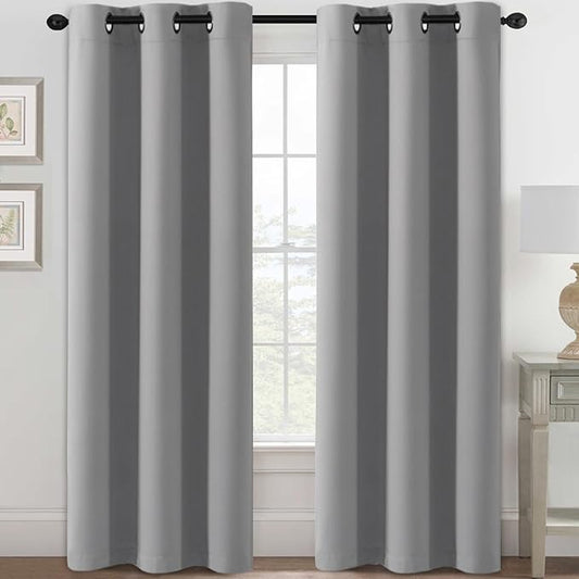 H.VERSAILTEX Blackout Curtains for Bedroom Thermal Insulated Room Darkening by HVERSAILTEX