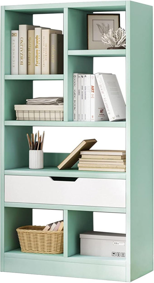 IOTXY Wooden Open Shelf Bookcase by IOTXY