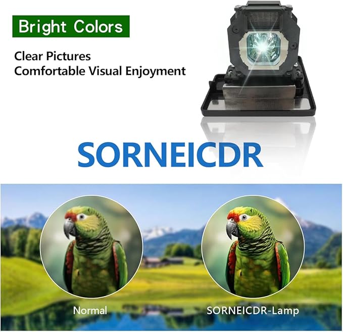 SORNEICDR ET-LAE4000 A+ Quality Replacement Projector Lamp Bulb Compatible - Image 3