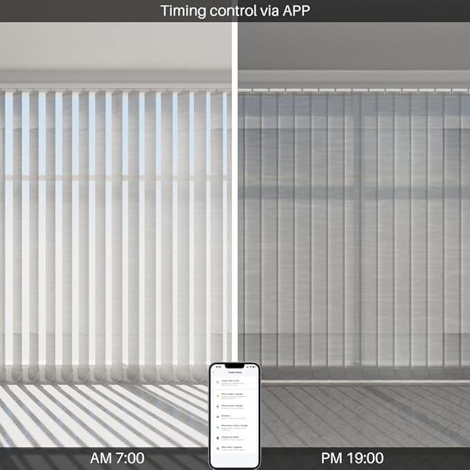 Blindify Motorized Vertical Blinds Compatible - Image 3