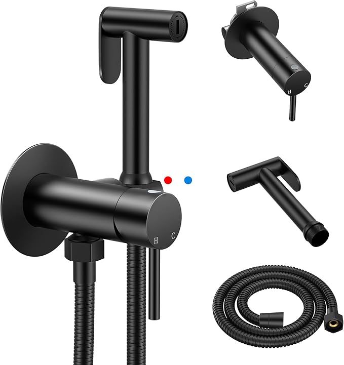 Arofa Built-in Hot and Cold Handheld Bidet Sprayer by AROFA