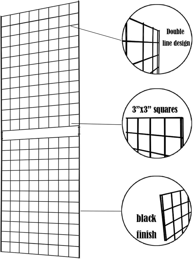 7RiversART Grid Wall Commercial Grade Gridwall Panels – Heavy Duty Grid Panel - Image 5