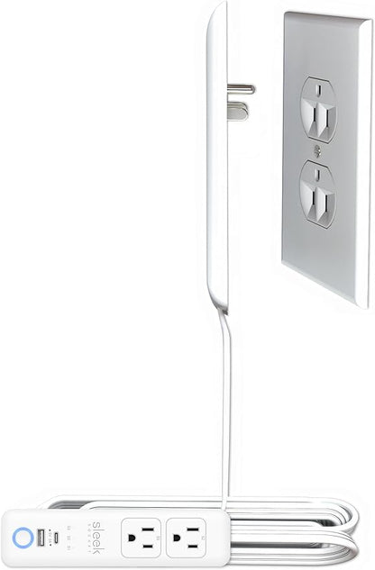 Smart Sleek Socket: Universal Outlet Concealer by sleeksocket