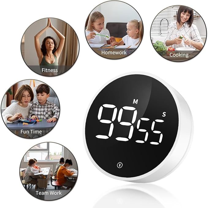 VOCOO Digital Kitchen Timer - Image 8
