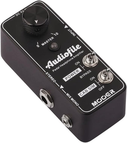 MOOER Micro Guitar Pedal Audiofile Headphone Amp Analog, Access to Effects - Image 2