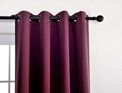 MIUCO Room Darkening Grommet Blackout Curtains - Image 6