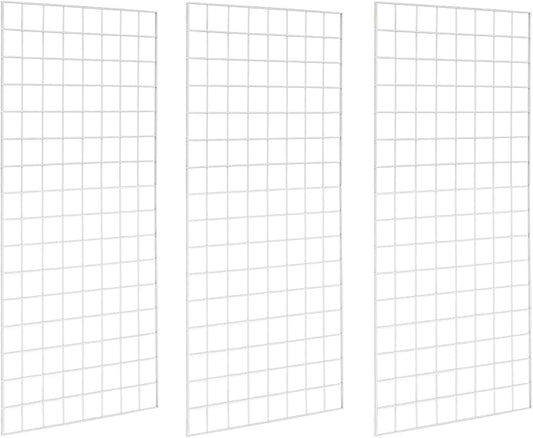 NeeSeeYee Commercial Grade Gridwall Panels – Heavy Duty Grid Panel by Home