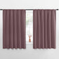 NICETOWN Blackout Curtains for Bedroom, Dry Rose, 1 Pair, 70 by 63-inch by NICETOWN