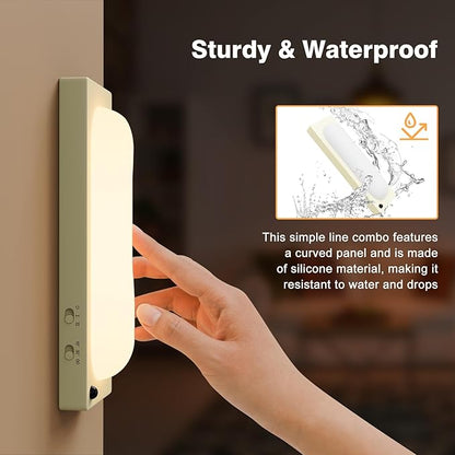 ICARER FAMILY Under Cabinet Lighting, USB-C Rechargeable 2700K Dimmer LED - Image 3