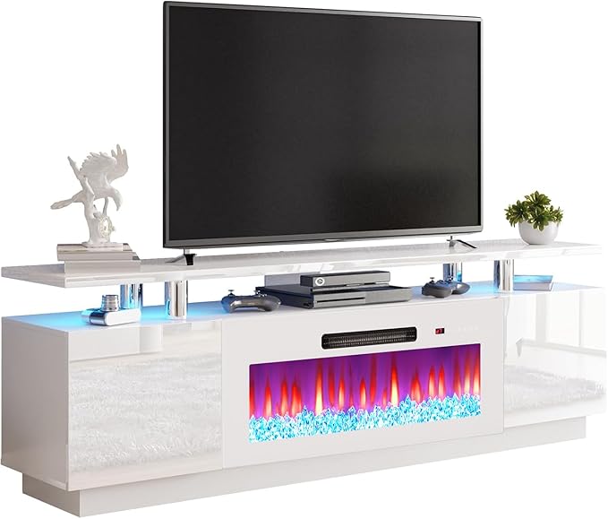 AMERLIFE Fireplace TV Stand - Image 8