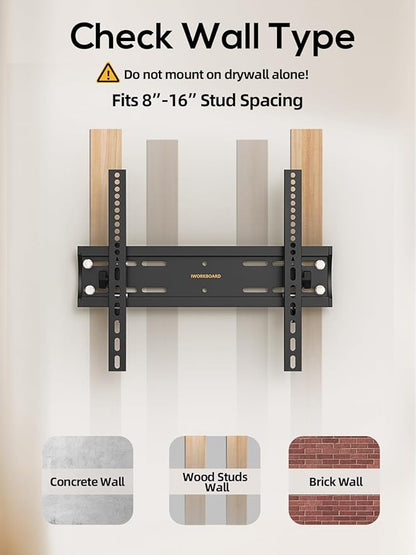 IWORKBOARD 40 50 55 inch Tilting TV Wall Mount - Image 6