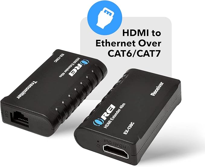 OREI 1080p HDMI Extender Over Ethernet up to 131 Feet - Image 2