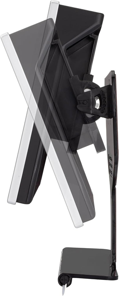 ToiletTree Products Fogless Shower Mirror with Squeegee - Anti-Fog Mirror - Adjustable Shaving Mirror with a Squeegee - Rust-Proof, Impact-Resistance Bathroom Shower Mirror