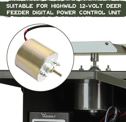 Highwild Universal 12V Hunting Spinner Feeder Box Motor - Image 6