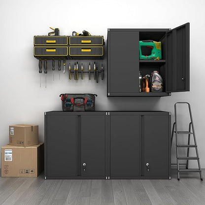 GREATMEET Locking Metal Wall Cabinets - Image 6