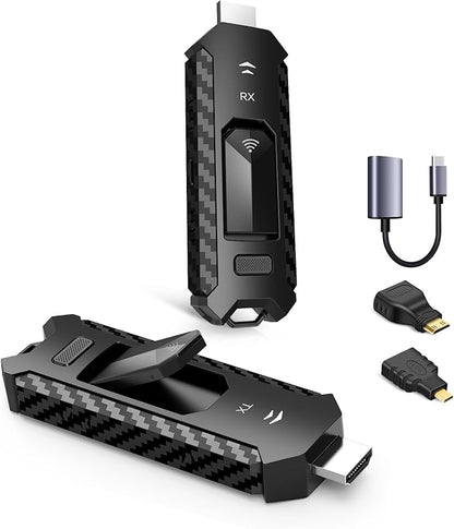 Wireless HDMI PRO- Transmitter and Receiver, Portable Multi-TVs Extender Kit by YOMAISHDMI