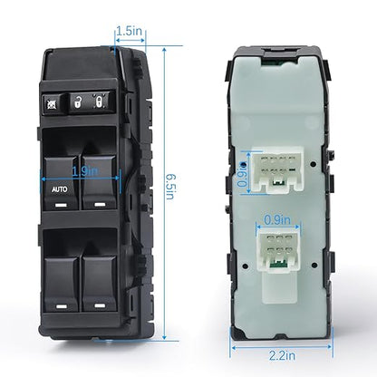 WUANGKI Master Power Window Switch Front Driver Side Compatible - Image 2