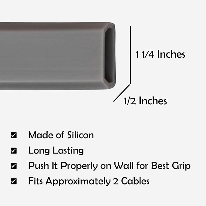 Rubber Bond TV Cord Hider Cable Protector - Image 6