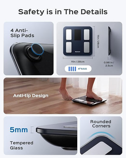 Masmssm Smart Scale for Body Weight, FSA&HSA Eligible, Bathroom Digital - Image 9