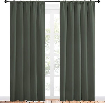 NICETOWN Bedroom Curtains Blackout Draperies - Image 2