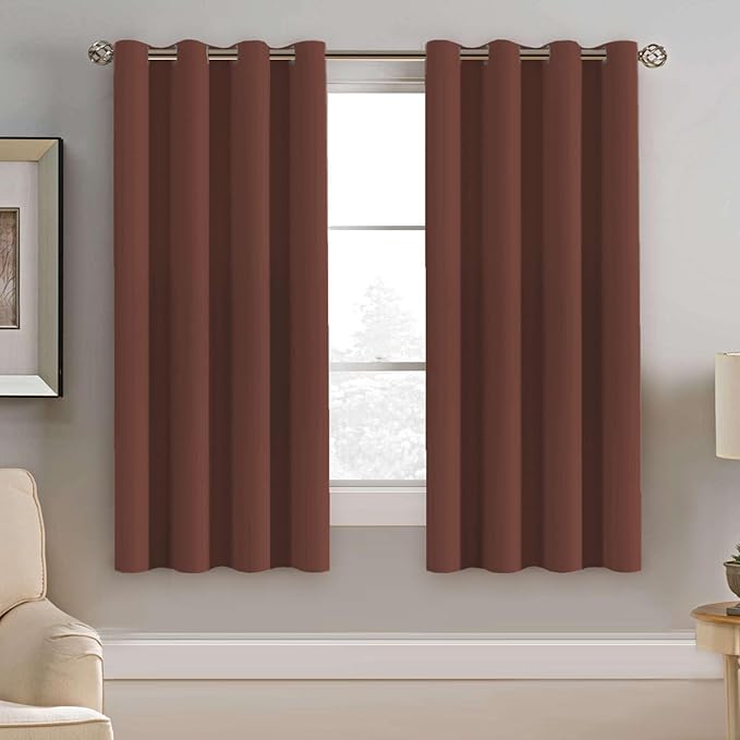 H.VERSAILTEX Blackout Window Curtain Panels Thermal Insulated Room Darkening by HVERSAILTEX
