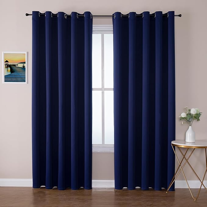 ChrisDowa Blackout Curtains 70 inches Wide by ChrisDowa