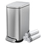 KUK Slim Bathroom Trash Can by KUK