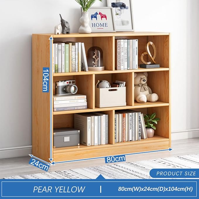 IOTXY Open Shelf Low Bookcase - Image 2