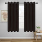 Easy-Going Blackout Curtains for Bedroom, Solid Thermal Insulated Grommet and by Easy-Going
