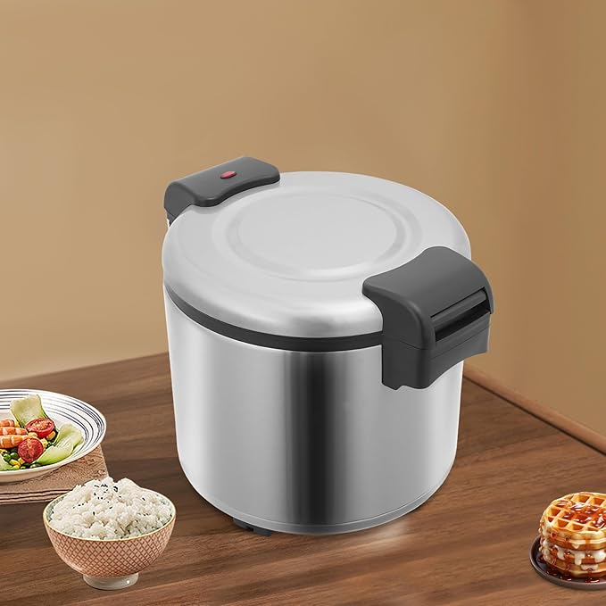 24.3qt/23L Commercial Rice Warmer, 105W Electric Constant Temperature Soup - Image 8
