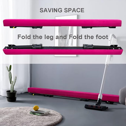 Adjustable&Foldable Gymnastics Balance Beam, 6FT/8ft High-Low Level Floor - Image 4